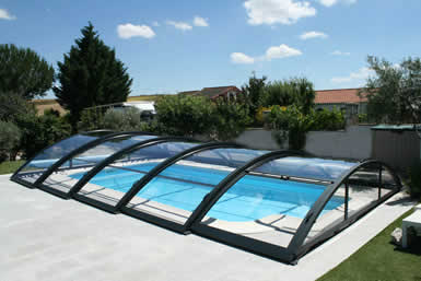 Cuibertas Semialtas para Piscinas